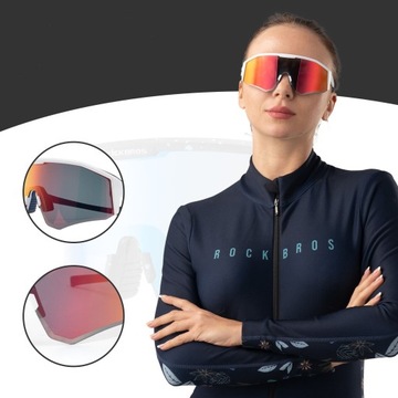 велосипедные очки Reg заушник угловой ROCKBROS SP297/3 розовый