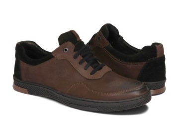 КОЖАНАЯ МУЖСКАЯ ОБУВЬ KOMODO 918 BROWN 40