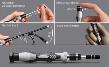 Набор микромагнитных отверток 132 в 1 для точного обслуживания