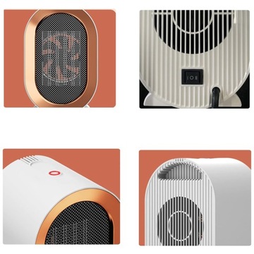 МИНИ-ЭЛЕКТРИЧЕСКИЙ НАГРЕВАТЕЛЬ КЕРАМИЧЕСКИЙ НАГРЕВАТЕЛЬ 1200 Вт, 2 РЕЖИМА