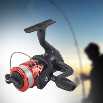 Kołowrotki wędkarskie z żyłką 22lb 5.2:1 dla Red