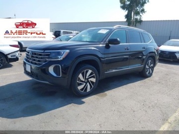 Volkswagen 2024 Volkswagen Atlas 2024r, 2.0T SEL, 4x4 2.0 Benzyna 270KM