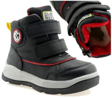 BUTY ZIMOWE CHŁOPIĘCE OCIEPLANE ŚNIEGOWCE 22