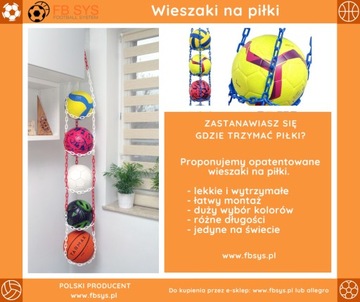 ПОЛКА-ВЕШАЛКА ДЛЯ ШАРОВ x5 КРАСНАЯ И ЧЕРНАЯ