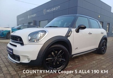 Mini Countryman R60 Crossover Facelifting 1.6 190KM 2014 MINI Countryman 249 COUNTRYMAN Cooper S ALL4 190 KM 1.6 Benzyna 190KM