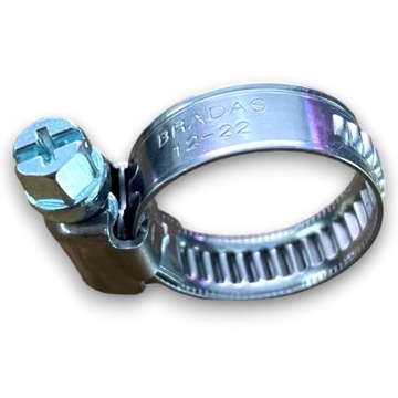 1x OPASKI ZACISKOWE ZACISKI ślimakowe CYBANTY metalowe SKRĘCANE 12-22mm