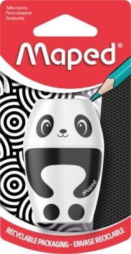 Точилка шейкер SHAKKY 1 отвір панда, MAPED