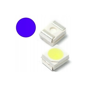 Fotodioda Dioda LED SMD PLCC-2 BLUE 140mcd 3V 10mA OSRAM ___ [2szt]