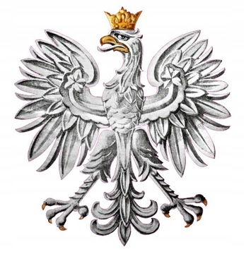 NAKLEJKA ORZEŁ po obrysie II RP extra xx