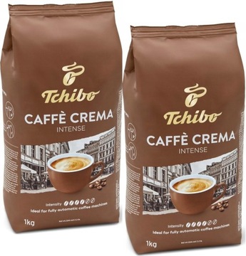 Kawa ziarnista Tchibo Caffe Crema Intense 2 x 1kg ZESTAW