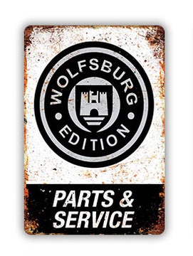 Blacha / Tablica ozdobna VW WOLFSBURG Wolkswagen