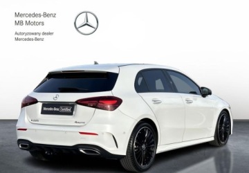 Mercedes Klasa A W177/V177 Hatchback Facelifting 2.0 220 190KM 2024 Mercedes-Benz Klasa A 4Matic AMG Line Multibeam AndroidAuto Pamiec foteli, zdjęcie 4