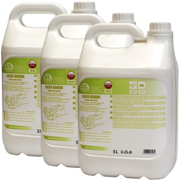 DOLPHIN GREEN BANANA MYDŁO W PŁYNIE Z GLICERYNĄ 5L