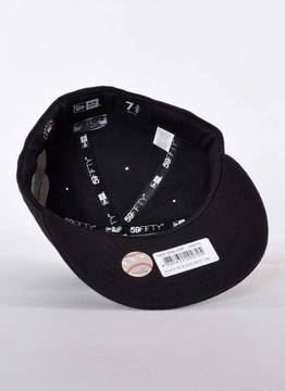 Czapka z daszkiem 7 3/4 New Era Basic NY 59Fifty Czarna BB fullcap