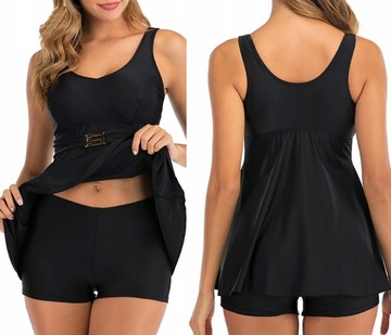 STRÓJ KĄPIELOWY TANKINI BIKINI SZORTY KOLORY