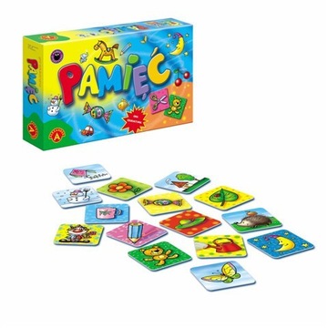 PAMIĘC MEMORY - Gra pamięciowa ALEXANDER