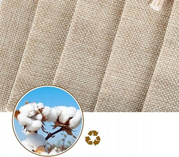 30шт Льняная сумка на веревке, НАТУРАЛЬНАЯ СУМКА