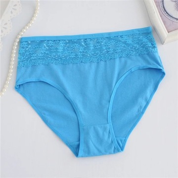 XL-4XL Plus Size Panties Lace Women Cotton Underwe