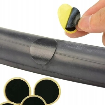 ZESTAW NAPRAWCZY DO ROWERU DĘTEK KÓŁ MATERACY DMUCHAŃCÓW ŁATKI KLUCZE