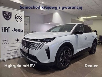 Peugeot 3008 III 2024 Peugeot 3008 1.2 PureTech 145KM mHEV Allure e-DCS6 SalonPL Dealer Gwarancj