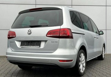 Volkswagen Sharan II Van Facelifting 2.0 TDI SCR 150KM 2017 Volkswagen Sharan 7 miejsc Automat Parktronic Alcantara Tempomat Grza, zdjęcie 6