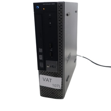 Komputer Dell Optiplex 990 USFF MINI Intel Core i3 VAT107