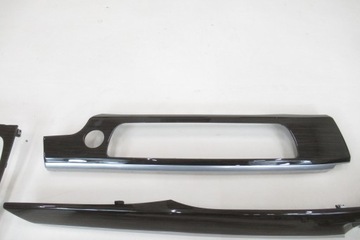 Listwy ozdobne dekory BMW F01 EUROPA drewno chrom