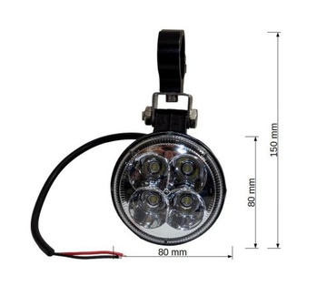 Комплект галогенных ламп Cree 30Вт + держатели трубок