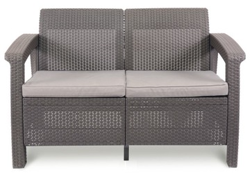 Corfu Love Seat Sofa 2-os Corfu z poduszkami