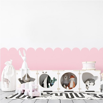 МНОГОРАЗОВОЙ ШАБЛОН ДЛЯ РАСКРАСКИ, ПОЛУКРУГЛЫЕ ГРАНИЦЫ 1