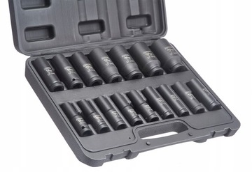 НАБОР УДАРНЫХ ГОЛОВОК 1/2 ДЛИНЫ, 16EL, 10-32MM КОРПУС