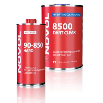NOVOL 8500 DART CLEAR lakier bezbarwny HS 1L +utw