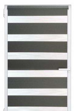 Roleta Dzień Noc Prowadzenie żyłkowe 38cmx150cm