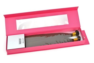 WŁOSY SŁOWIAŃSKIE ŁUSKA KERATYNA 30cm kolor 8/10