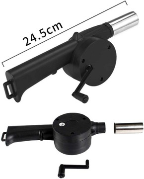 РУЧНАЯ ВОЗДУХОДУВКА ДЛЯ РАЗЖИГАНИЯ ОГНЯ ГРИЛЯ И КАМИНА 33