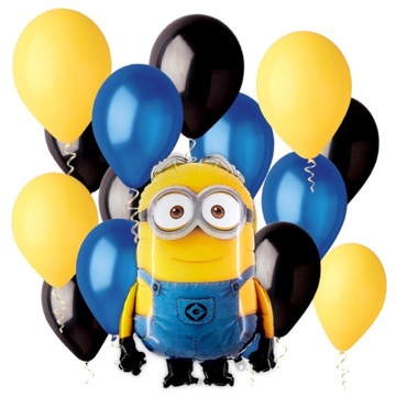 Zestaw balony Minionki Dekoracja na Urodziny