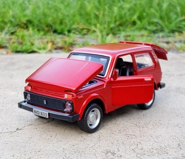 1/32 русская модель автомобиля из сплава LADA NIVA LADA 2106, литые под давлением металлические игрушки