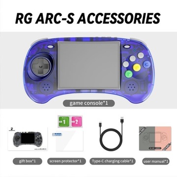 ПОРТАТИВНАЯ КОНСОЛЬ ANBERNIC RG ARC-S 128 ГБ Linux