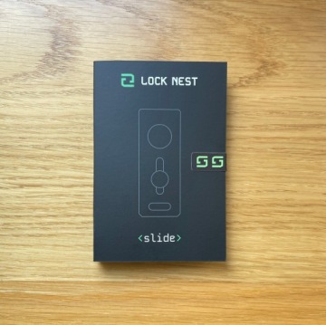 Lock Nest Slide Bio - Выдвижной чехол Yubikey 5C Bio C Premium Черный + eBOOK
