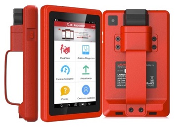 НАБОР LAUNCH PROS MINI X-431 ПОЛЬСКИЙ ЯЗЫК MEGA XL