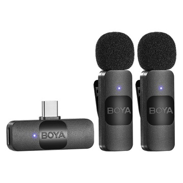 BOYA BY-V20 BEZPRZEWODOWY MIKROFON USB-C MINI DO SMARTFONÓW I LAPTOPÓW