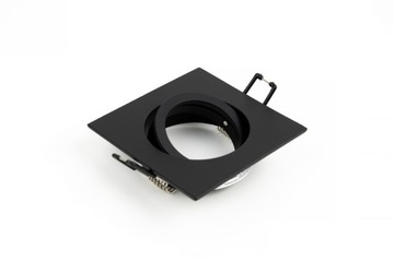 ПОДВИЖНЫЙ ЧЕРНЫЙ КВАДРАТНЫЙ ГАЛОГЕННЫЙ СВЕТИЛЬНИК