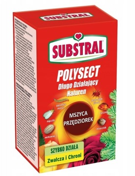 SUBSTRAL Polysect na PRZĘDZIORKI MSZYCE OCHOJNIK WEŁNOWCE GĄSIENICE 100 ml