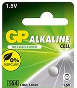 Bateria GP alkaliczna guzikowa 1.5V 164 LR60 LR620 1 SZTUKA