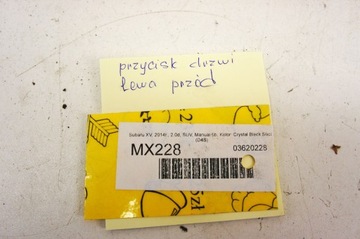 MX228 SUBARU XV I PANEL REGULACE ZRCÁTKO