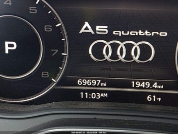 Audi A5 F5 2019 Audi A5 Sportback 2019 AUDI A5 45 PREMIUM 2.0 Benzyna 248KM, zdjęcie 14