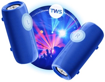 Мобильная колонка XMUSIC BTS850B, синяя