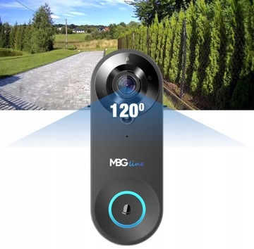 Domofon Wideodomofon Kamera Dzwonek TUYA Smart Czujnik Ruchu MBG LINE SFW3