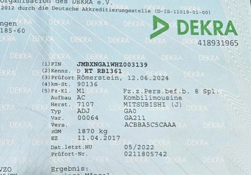 Mitsubishi ASX I SUV Facelifting 2016 1.6 117KM 2018 Mitsubishi ASX BENZYNA 1.6 ,Niski przebieg,Dobrze wyposazony 1.6 Benzyna, zdjęcie 33