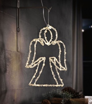LED ANGEL LIGHTED Christmas DECORATION 80 LED огней